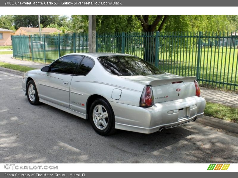 Galaxy Silver Metallic / Ebony Black 2001 Chevrolet Monte Carlo SS