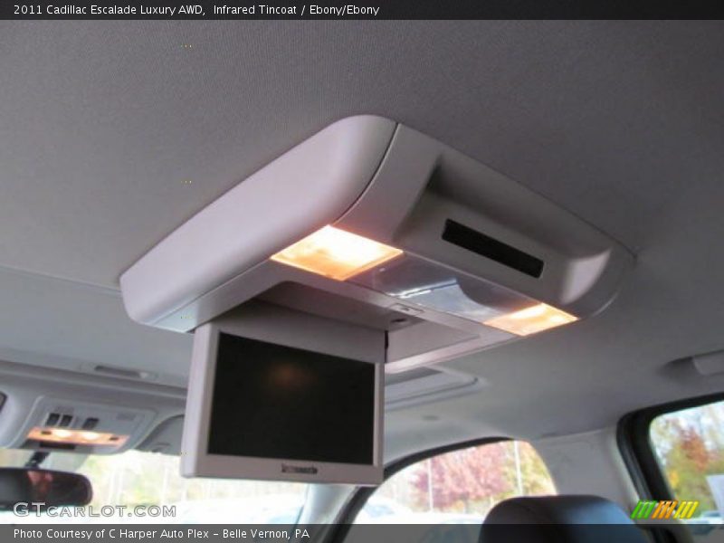 Infrared Tincoat / Ebony/Ebony 2011 Cadillac Escalade Luxury AWD