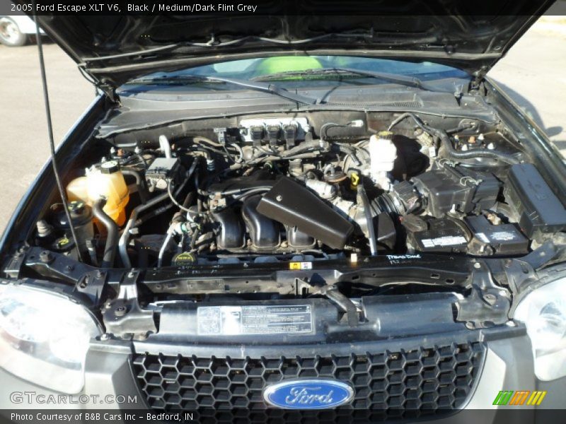 Black / Medium/Dark Flint Grey 2005 Ford Escape XLT V6