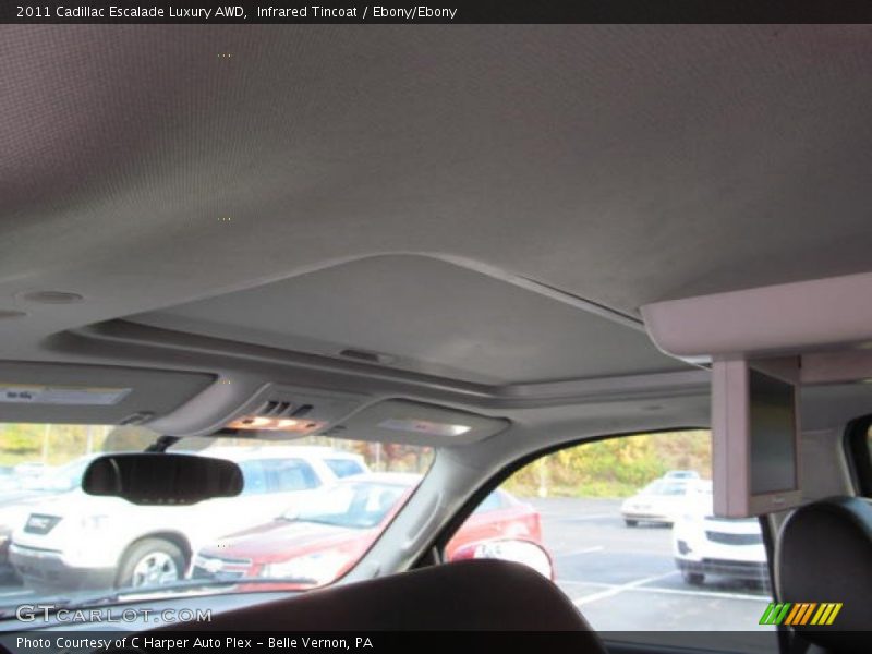 Infrared Tincoat / Ebony/Ebony 2011 Cadillac Escalade Luxury AWD