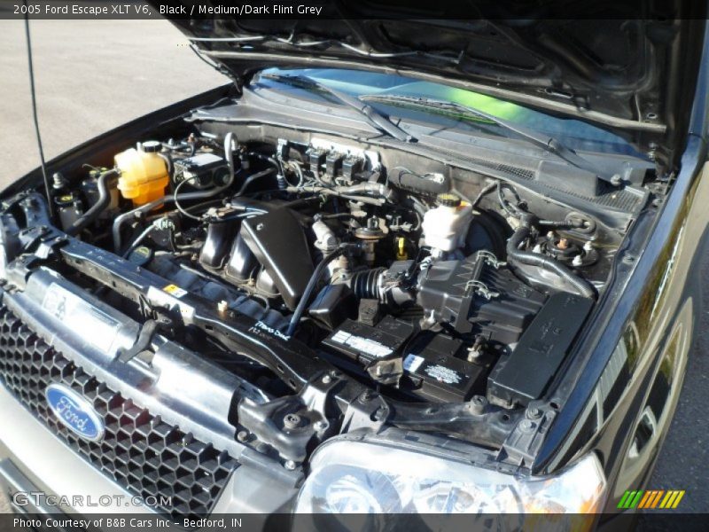 Black / Medium/Dark Flint Grey 2005 Ford Escape XLT V6
