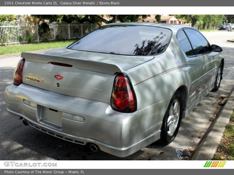 Galaxy Silver Metallic / Ebony Black 2001 Chevrolet Monte Carlo SS