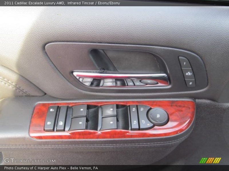Infrared Tincoat / Ebony/Ebony 2011 Cadillac Escalade Luxury AWD