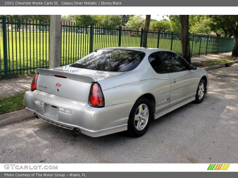Galaxy Silver Metallic / Ebony Black 2001 Chevrolet Monte Carlo SS