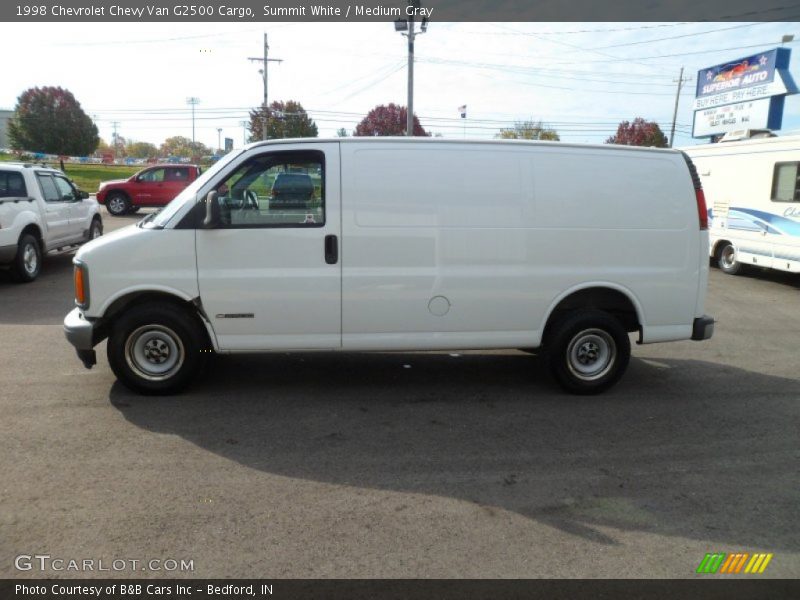 Summit White / Medium Gray 1998 Chevrolet Chevy Van G2500 Cargo