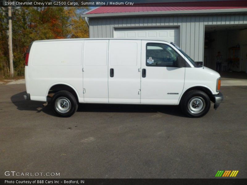  1998 Chevy Van G2500 Cargo Summit White