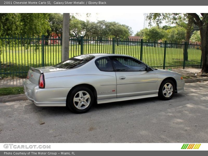 Galaxy Silver Metallic / Ebony Black 2001 Chevrolet Monte Carlo SS