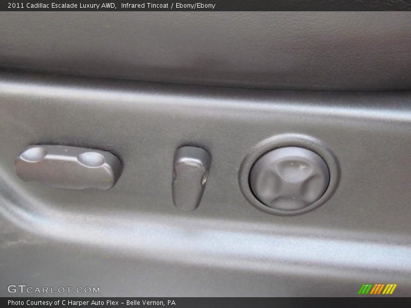 Infrared Tincoat / Ebony/Ebony 2011 Cadillac Escalade Luxury AWD
