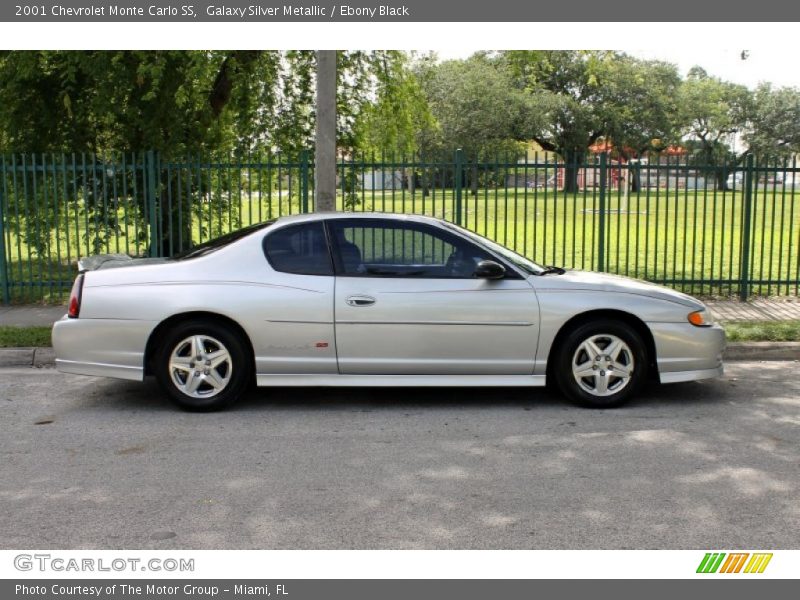 Galaxy Silver Metallic / Ebony Black 2001 Chevrolet Monte Carlo SS