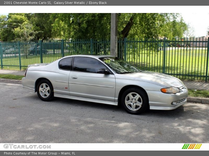 Galaxy Silver Metallic / Ebony Black 2001 Chevrolet Monte Carlo SS