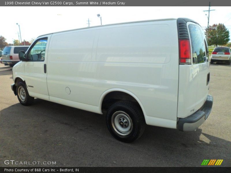 Summit White / Medium Gray 1998 Chevrolet Chevy Van G2500 Cargo