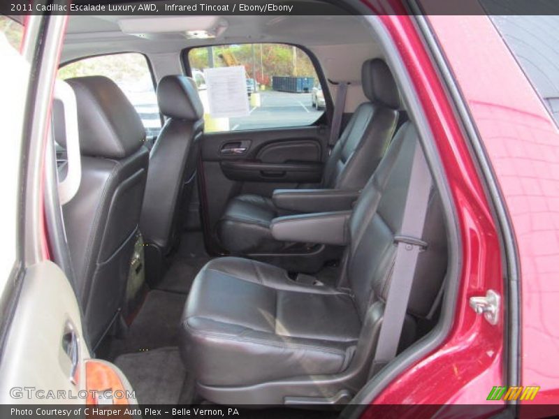 Infrared Tincoat / Ebony/Ebony 2011 Cadillac Escalade Luxury AWD