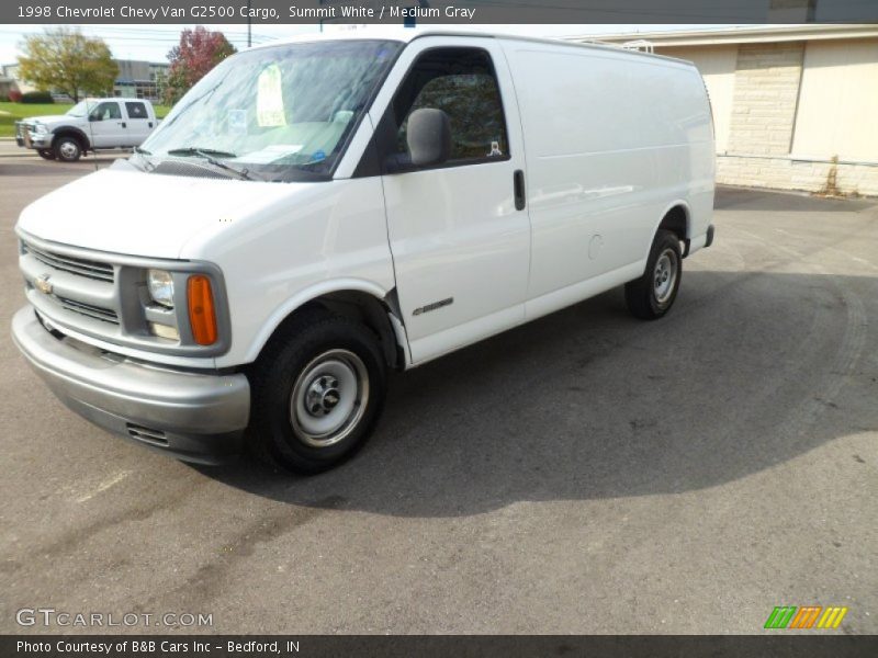 Summit White / Medium Gray 1998 Chevrolet Chevy Van G2500 Cargo