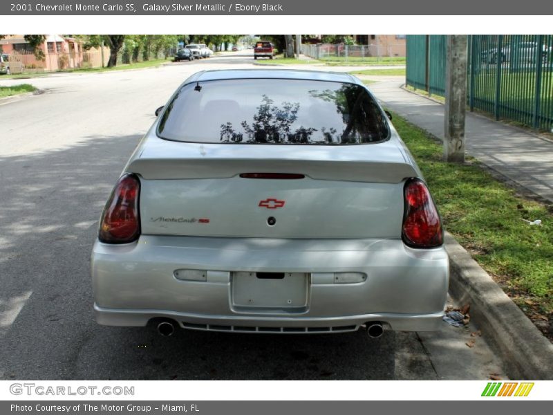 Galaxy Silver Metallic / Ebony Black 2001 Chevrolet Monte Carlo SS