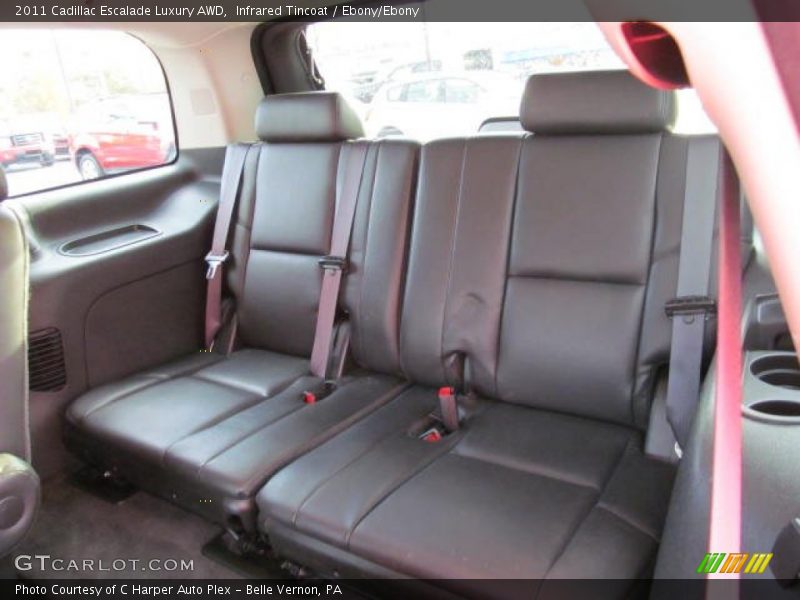 Infrared Tincoat / Ebony/Ebony 2011 Cadillac Escalade Luxury AWD