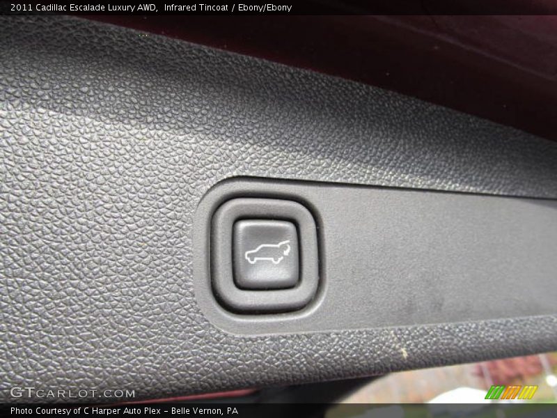 Infrared Tincoat / Ebony/Ebony 2011 Cadillac Escalade Luxury AWD