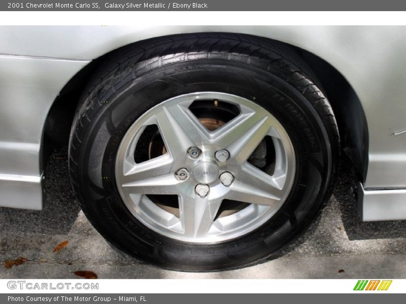 Galaxy Silver Metallic / Ebony Black 2001 Chevrolet Monte Carlo SS
