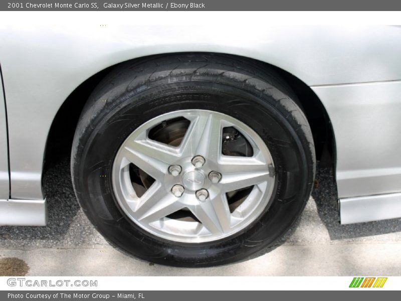 Galaxy Silver Metallic / Ebony Black 2001 Chevrolet Monte Carlo SS