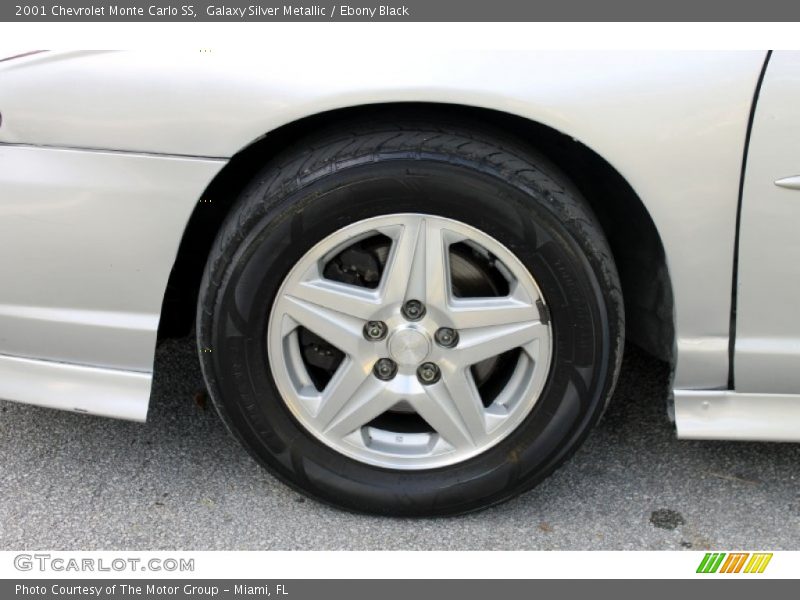 Galaxy Silver Metallic / Ebony Black 2001 Chevrolet Monte Carlo SS