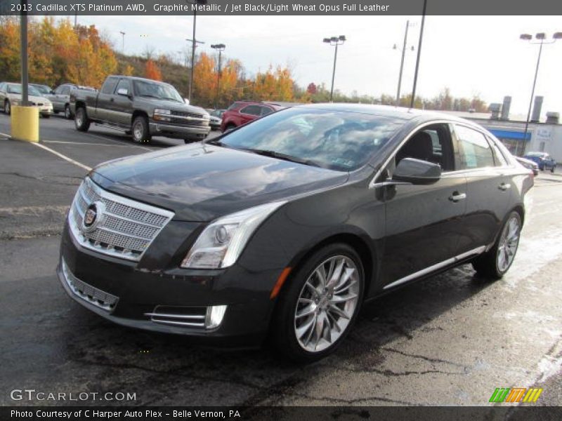 Graphite Metallic / Jet Black/Light Wheat Opus Full Leather 2013 Cadillac XTS Platinum AWD