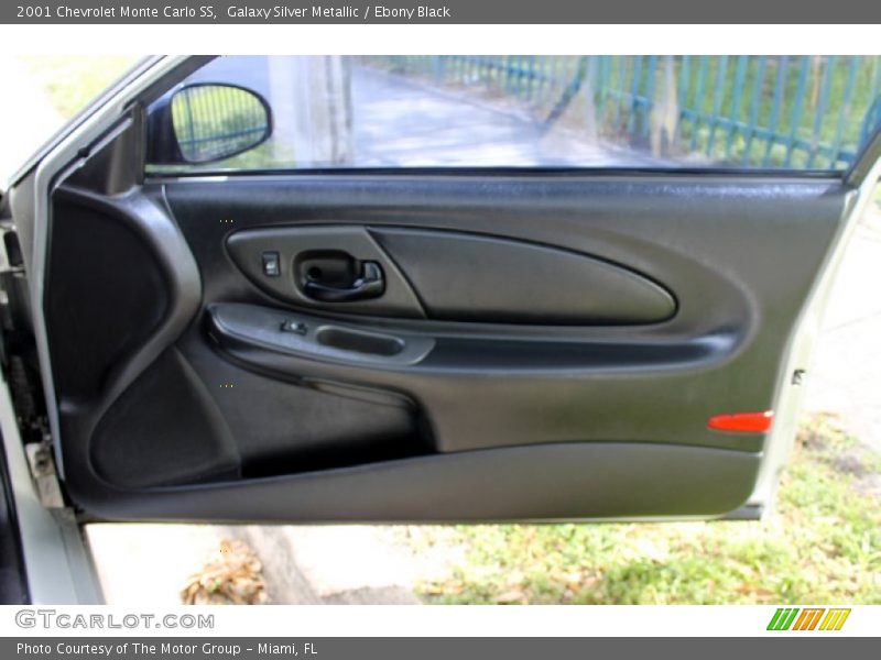 Galaxy Silver Metallic / Ebony Black 2001 Chevrolet Monte Carlo SS