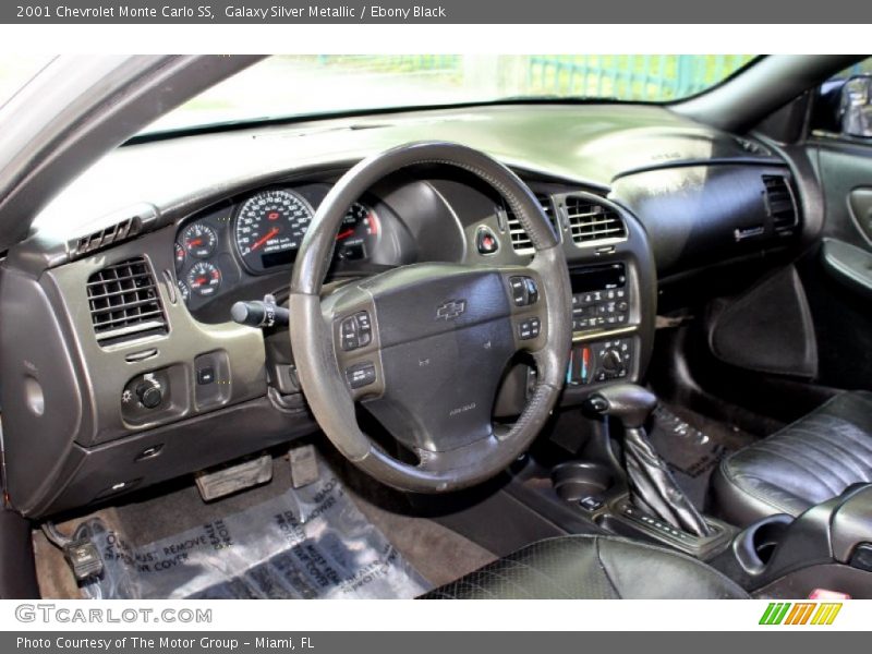 Galaxy Silver Metallic / Ebony Black 2001 Chevrolet Monte Carlo SS