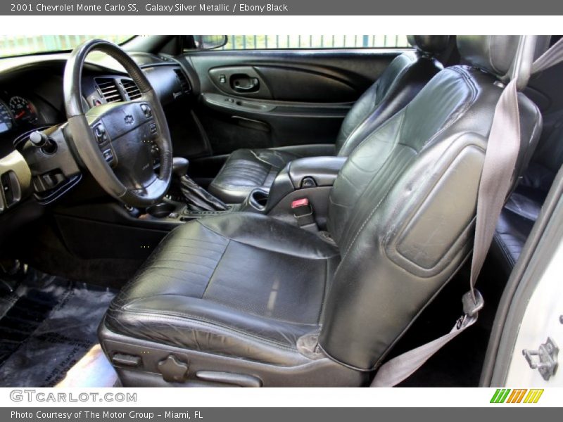 Galaxy Silver Metallic / Ebony Black 2001 Chevrolet Monte Carlo SS