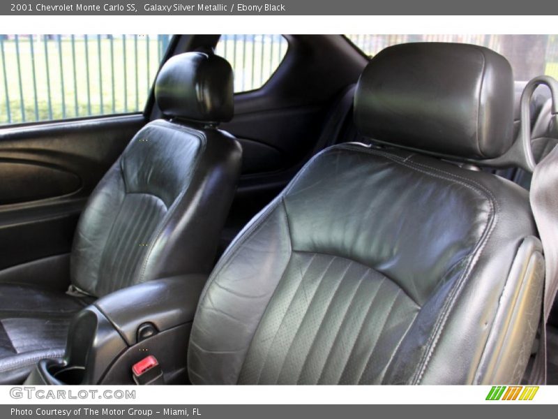 Galaxy Silver Metallic / Ebony Black 2001 Chevrolet Monte Carlo SS