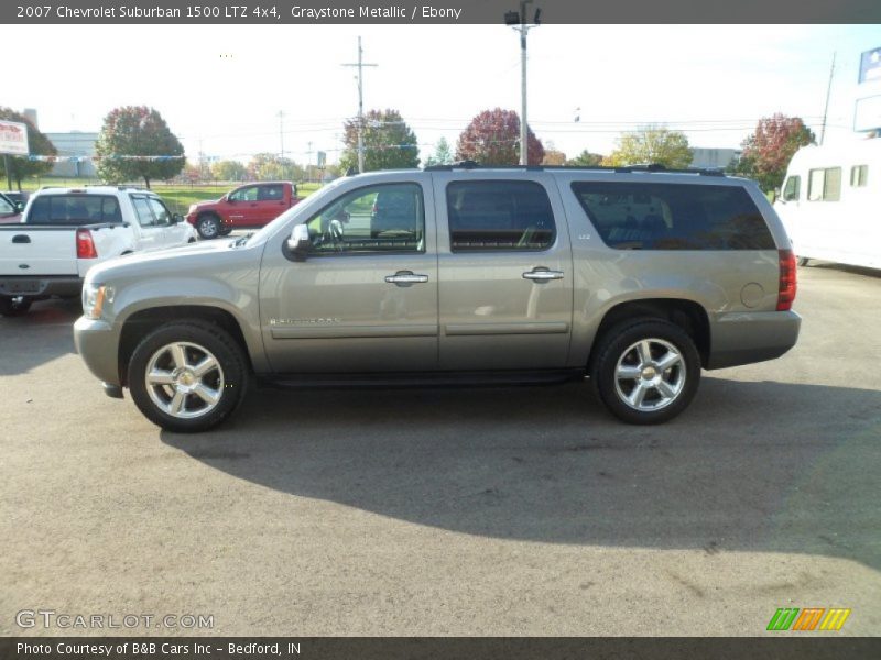 Graystone Metallic / Ebony 2007 Chevrolet Suburban 1500 LTZ 4x4