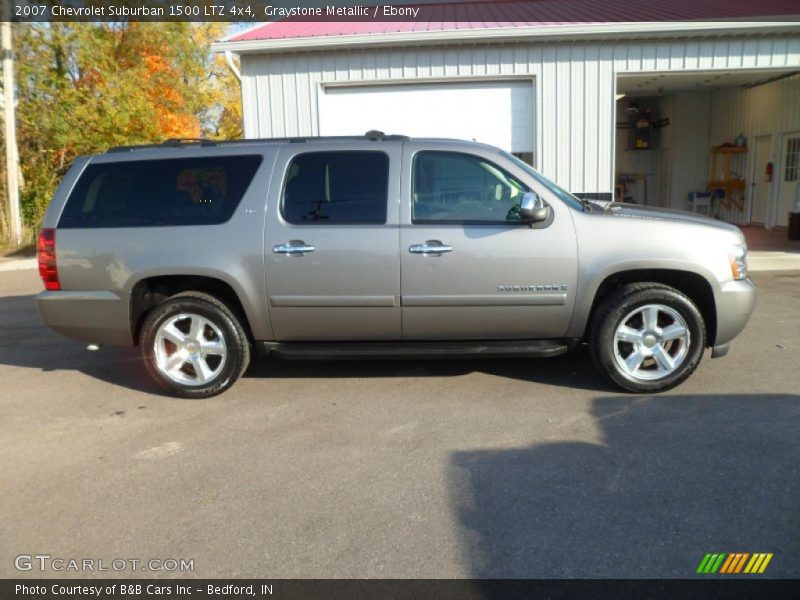 Graystone Metallic / Ebony 2007 Chevrolet Suburban 1500 LTZ 4x4