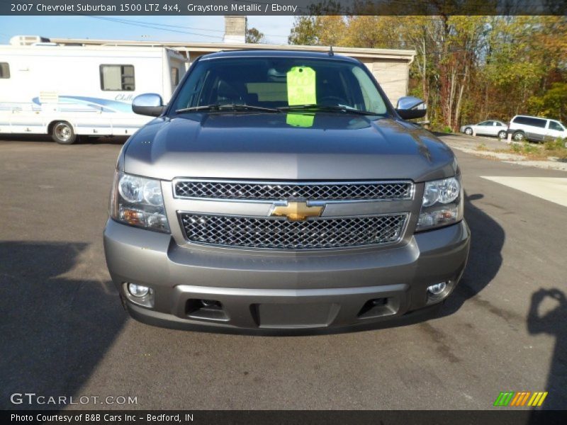 Graystone Metallic / Ebony 2007 Chevrolet Suburban 1500 LTZ 4x4