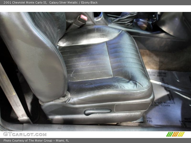 Galaxy Silver Metallic / Ebony Black 2001 Chevrolet Monte Carlo SS