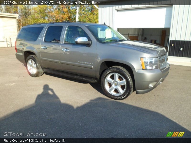 Graystone Metallic / Ebony 2007 Chevrolet Suburban 1500 LTZ 4x4