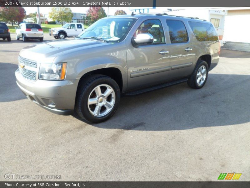 Graystone Metallic / Ebony 2007 Chevrolet Suburban 1500 LTZ 4x4