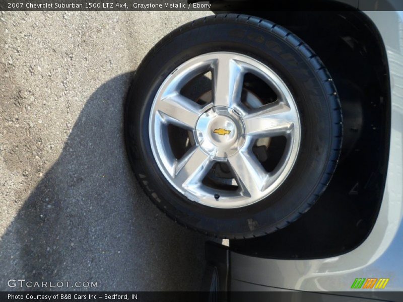Graystone Metallic / Ebony 2007 Chevrolet Suburban 1500 LTZ 4x4