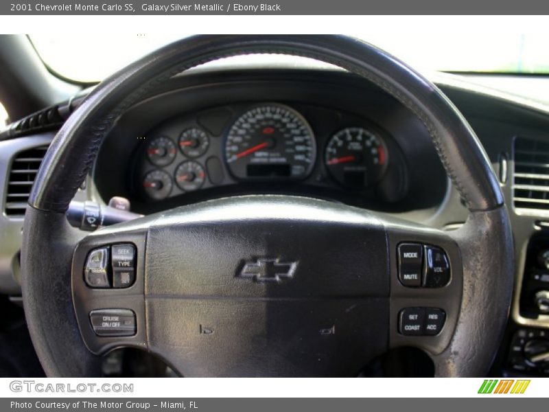 Galaxy Silver Metallic / Ebony Black 2001 Chevrolet Monte Carlo SS