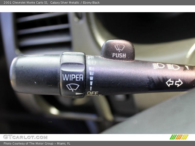 Galaxy Silver Metallic / Ebony Black 2001 Chevrolet Monte Carlo SS