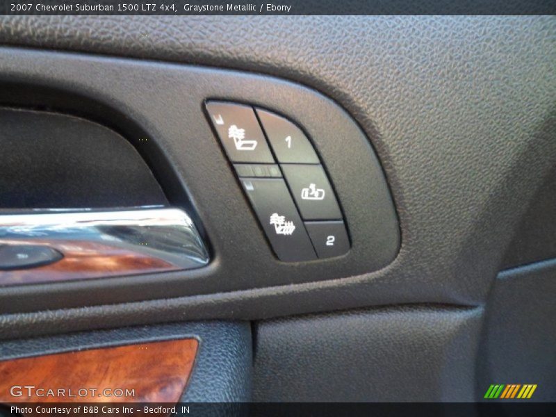 Graystone Metallic / Ebony 2007 Chevrolet Suburban 1500 LTZ 4x4