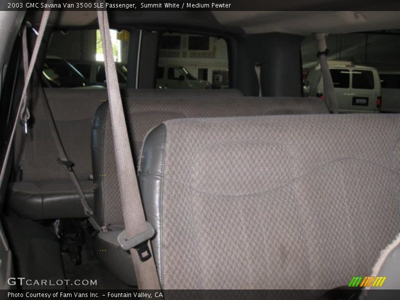 Summit White / Medium Pewter 2003 GMC Savana Van 3500 SLE Passenger