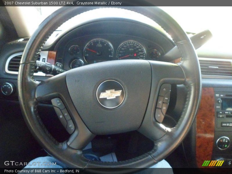 Graystone Metallic / Ebony 2007 Chevrolet Suburban 1500 LTZ 4x4
