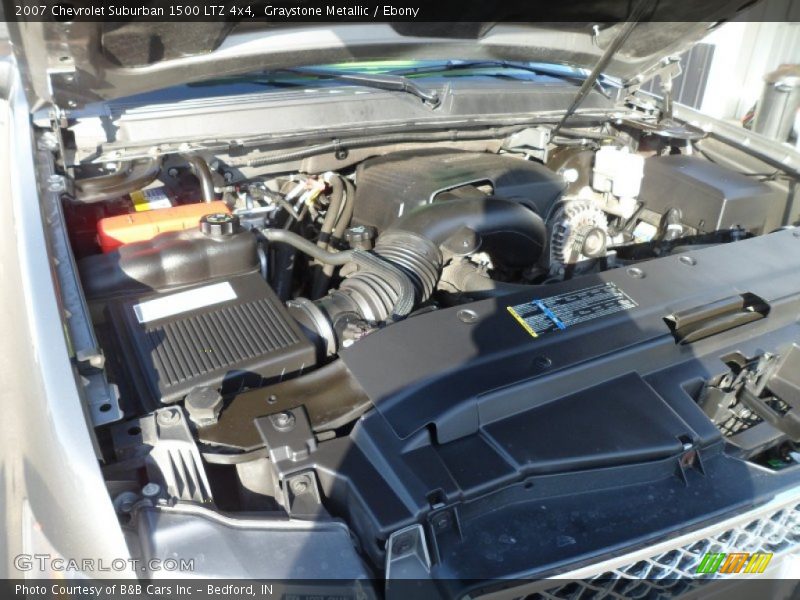 Graystone Metallic / Ebony 2007 Chevrolet Suburban 1500 LTZ 4x4