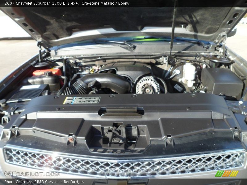 Graystone Metallic / Ebony 2007 Chevrolet Suburban 1500 LTZ 4x4