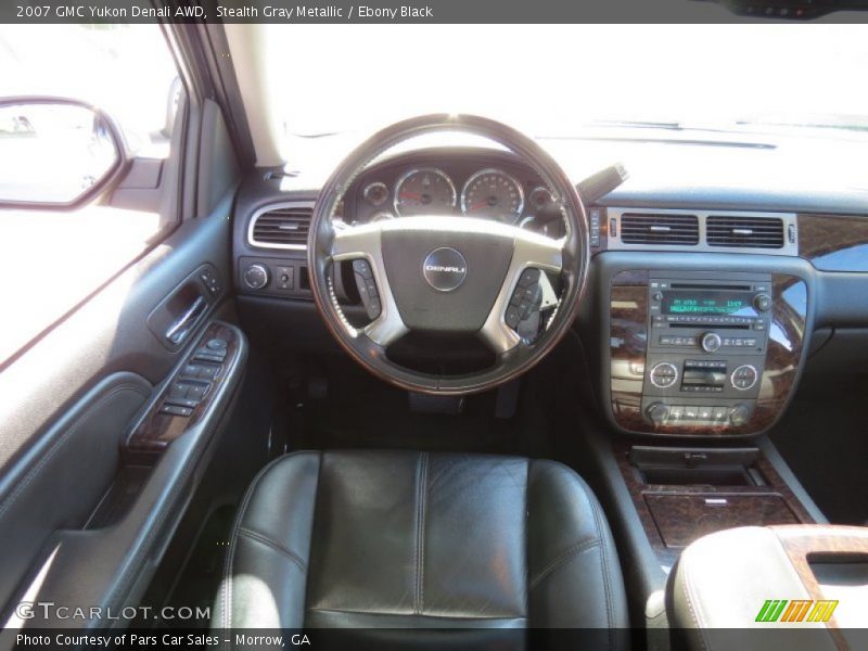 Stealth Gray Metallic / Ebony Black 2007 GMC Yukon Denali AWD