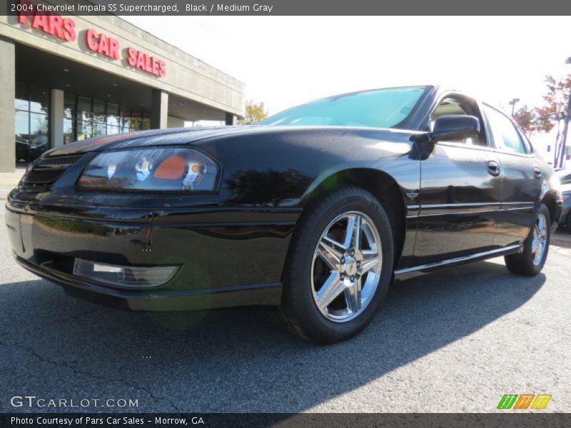 Black / Medium Gray 2004 Chevrolet Impala SS Supercharged