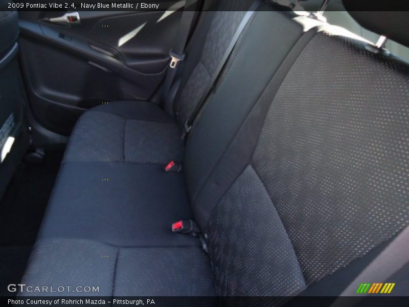 Navy Blue Metallic / Ebony 2009 Pontiac Vibe 2.4
