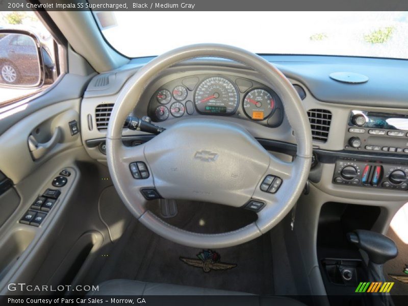 Black / Medium Gray 2004 Chevrolet Impala SS Supercharged