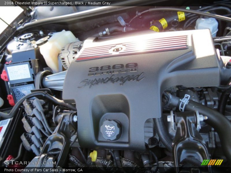 Black / Medium Gray 2004 Chevrolet Impala SS Supercharged