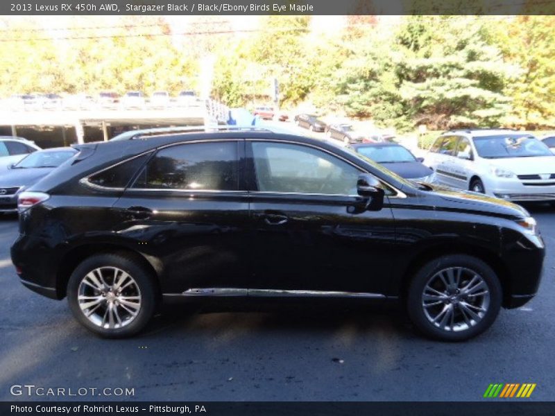 Stargazer Black / Black/Ebony Birds Eye Maple 2013 Lexus RX 450h AWD