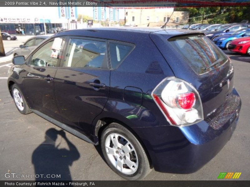 Navy Blue Metallic / Ebony 2009 Pontiac Vibe 2.4
