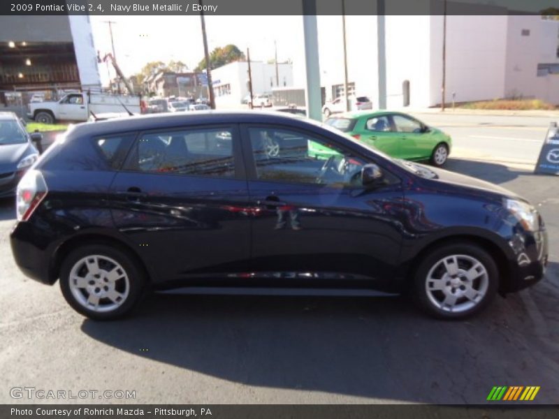 Navy Blue Metallic / Ebony 2009 Pontiac Vibe 2.4
